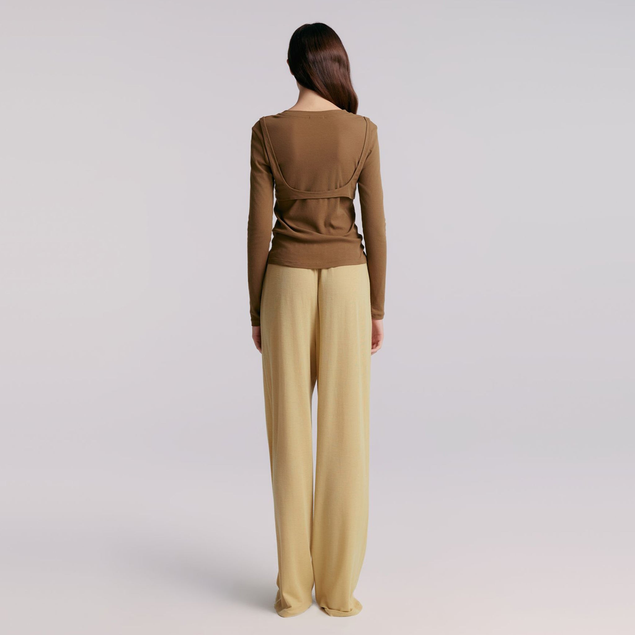 Roundneck Jersey Top,Oliver Green