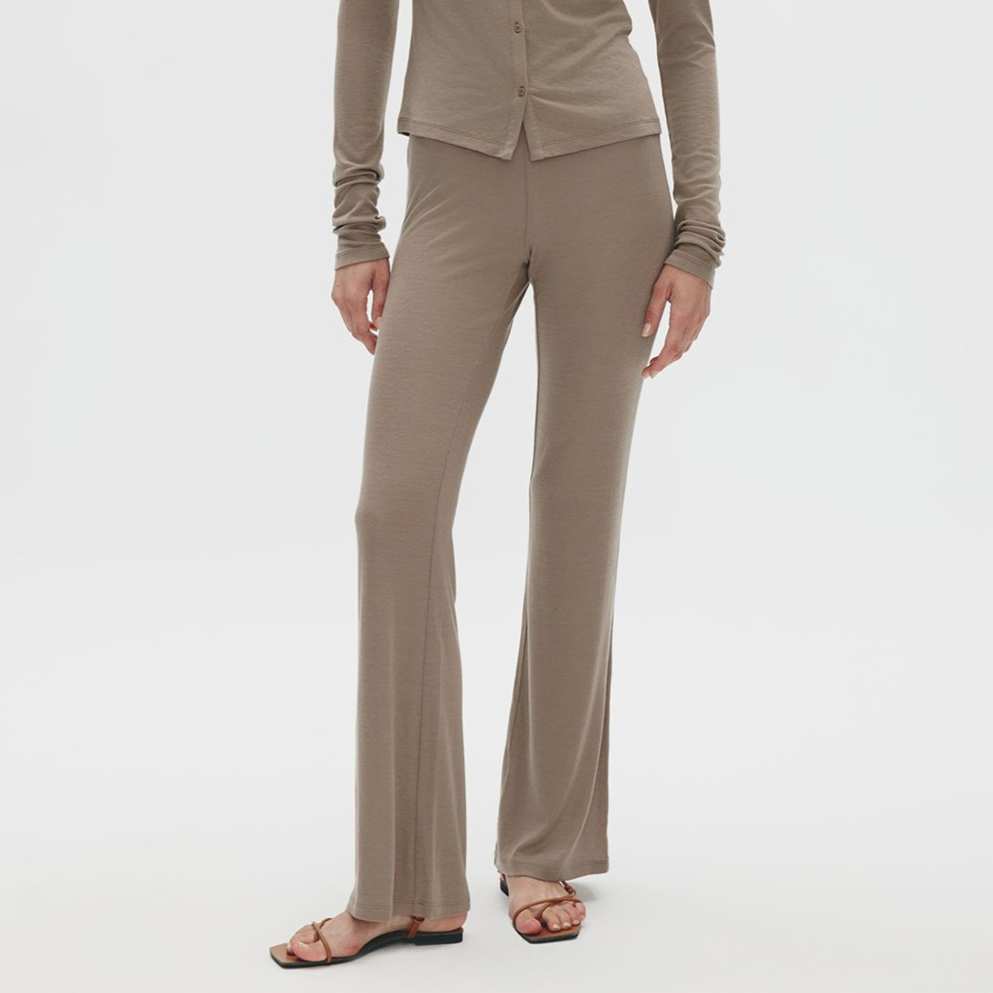 Jersey Pants,Stone Grey
