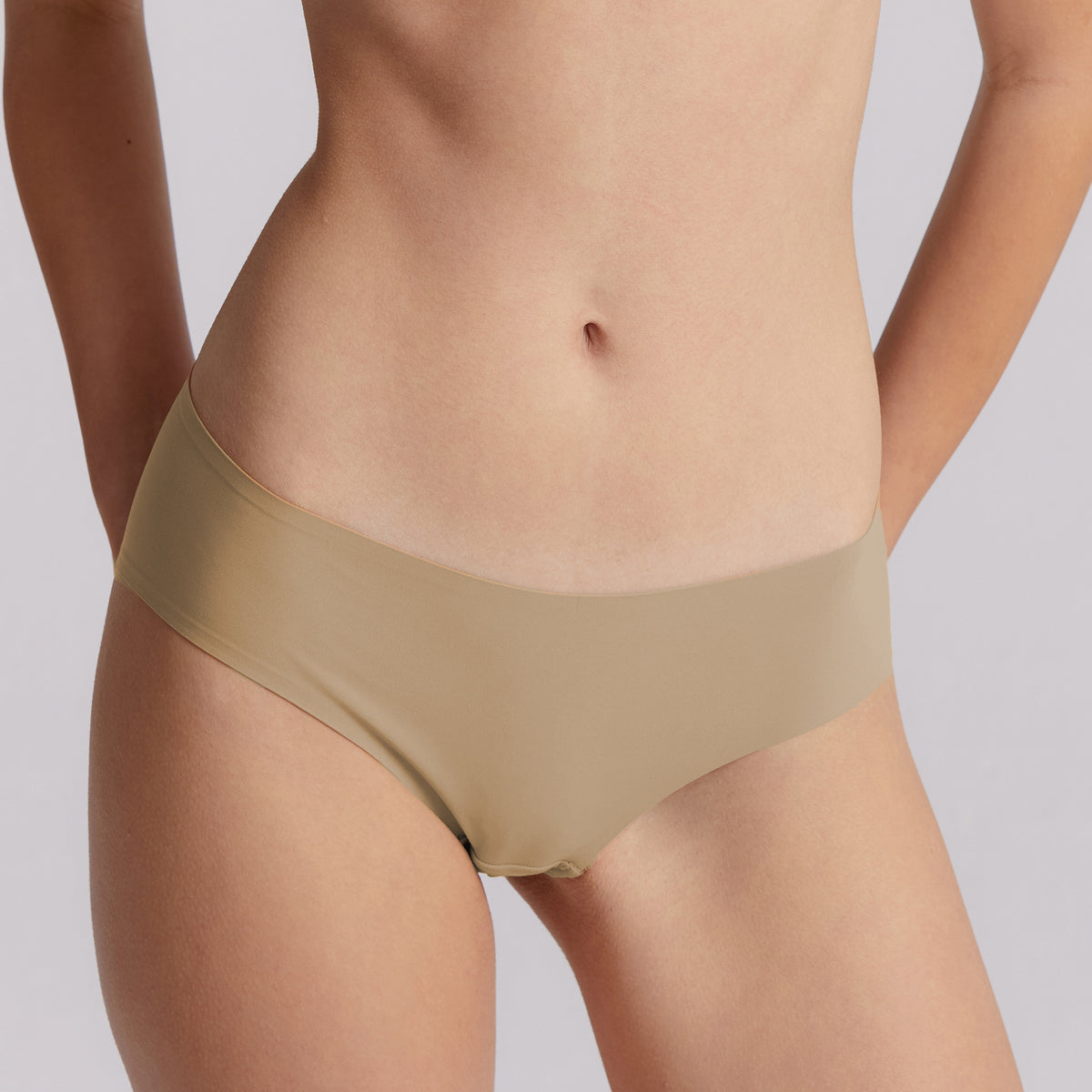 Traceless Mid-rise Briefs,Grey