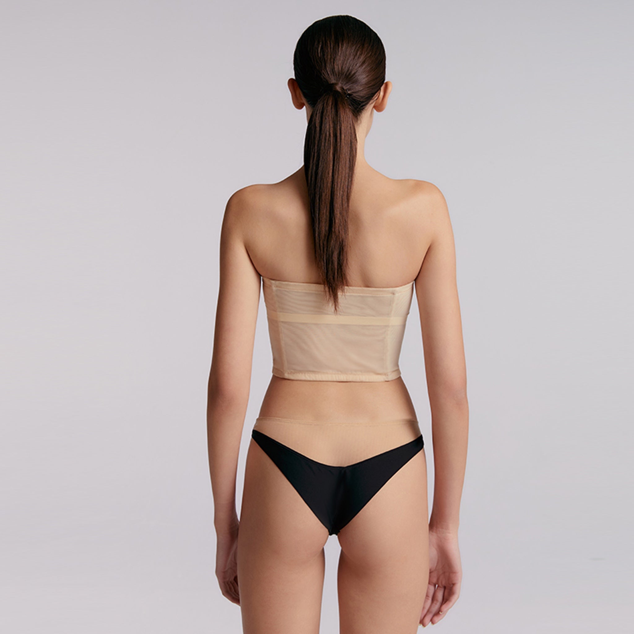 Tube-top, Black