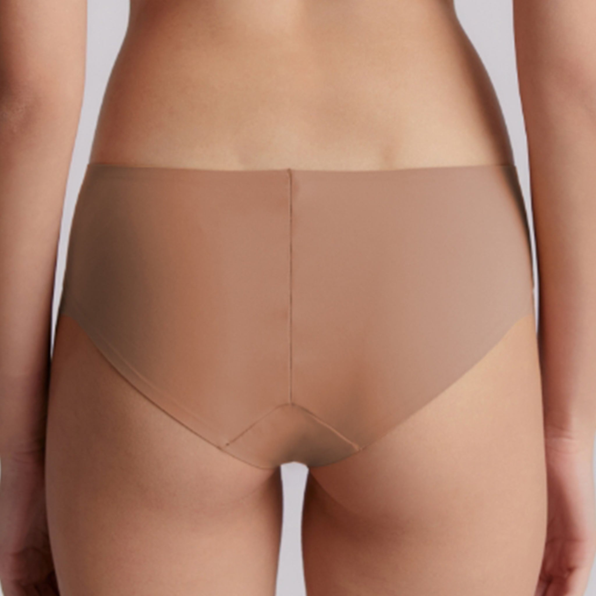 Traceless Mid-rise Briefs,Skin-Pink