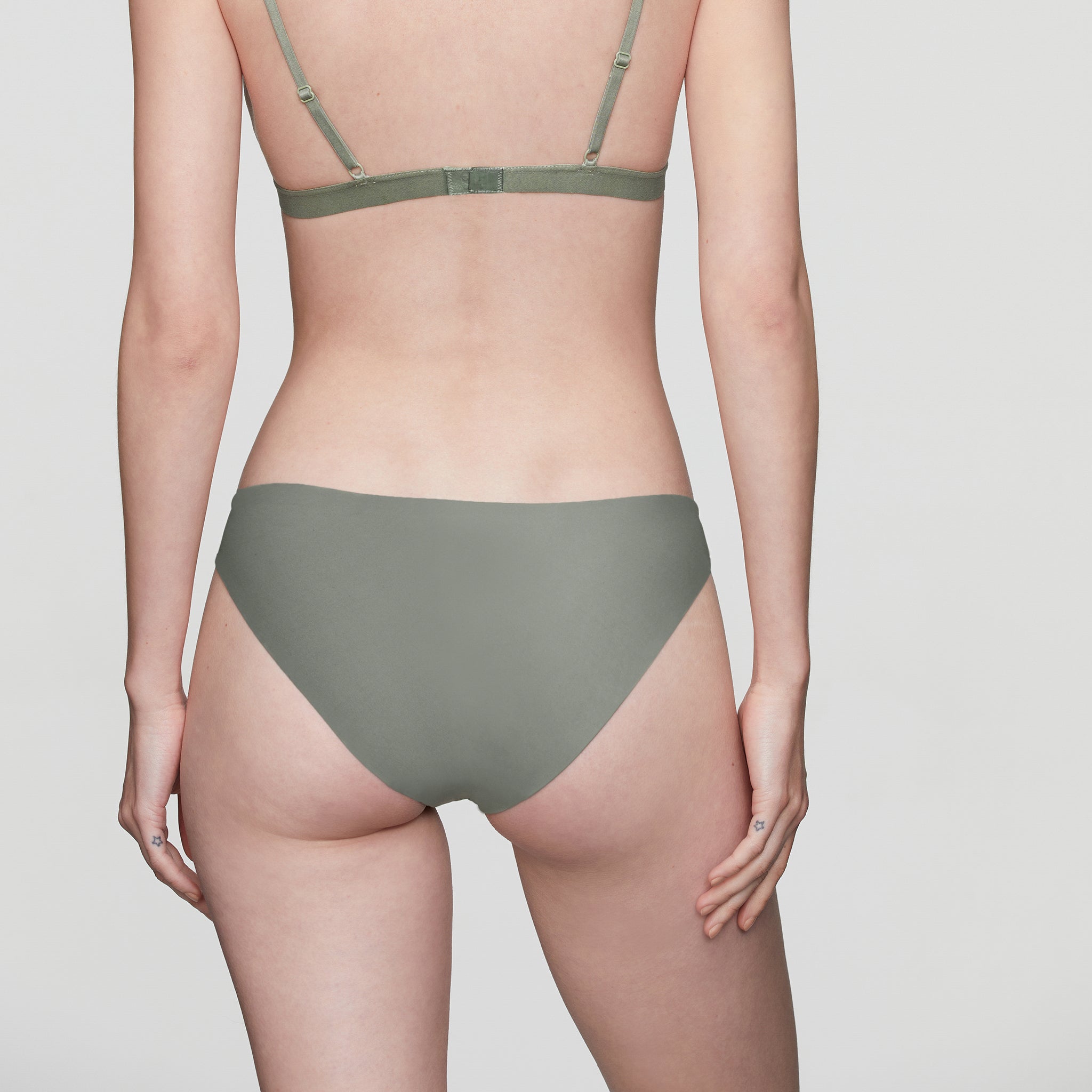 Free Cut Low-waist Briefs,Aqua