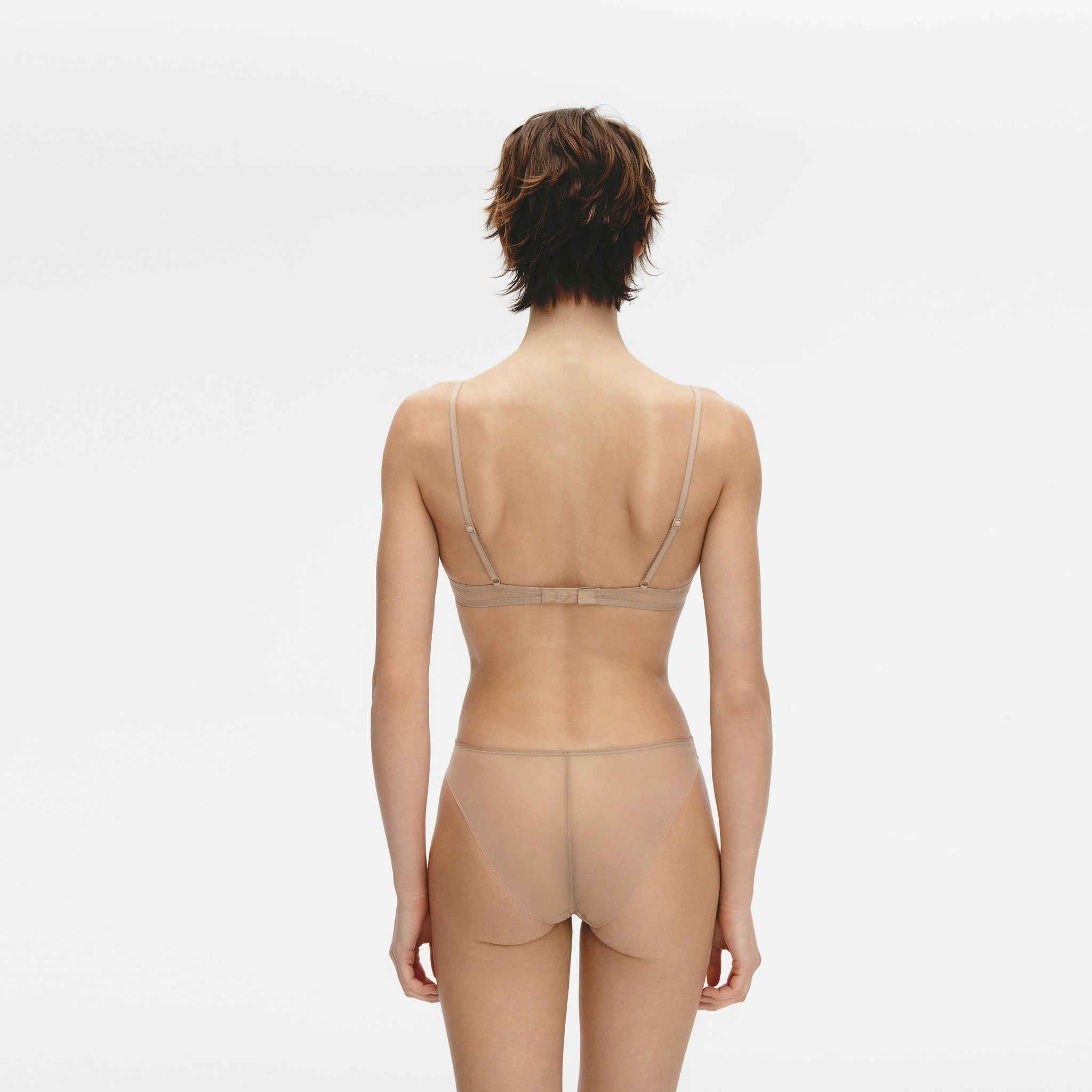 Mesh Underwire Bra,Shifting Sand