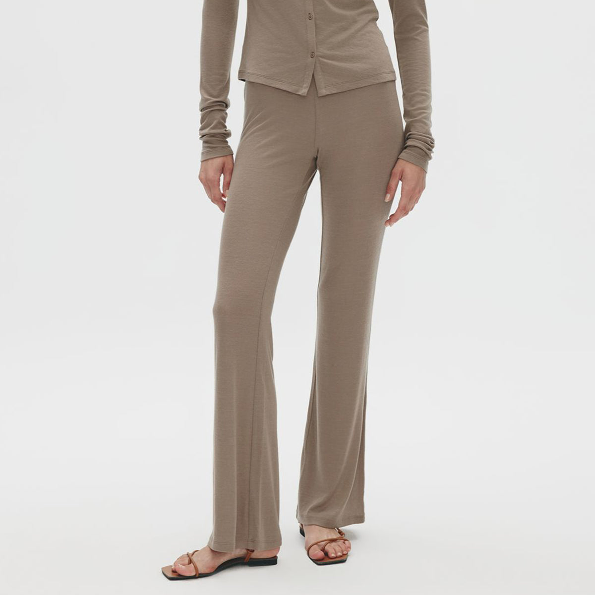 Jersey Pants,Stone Grey