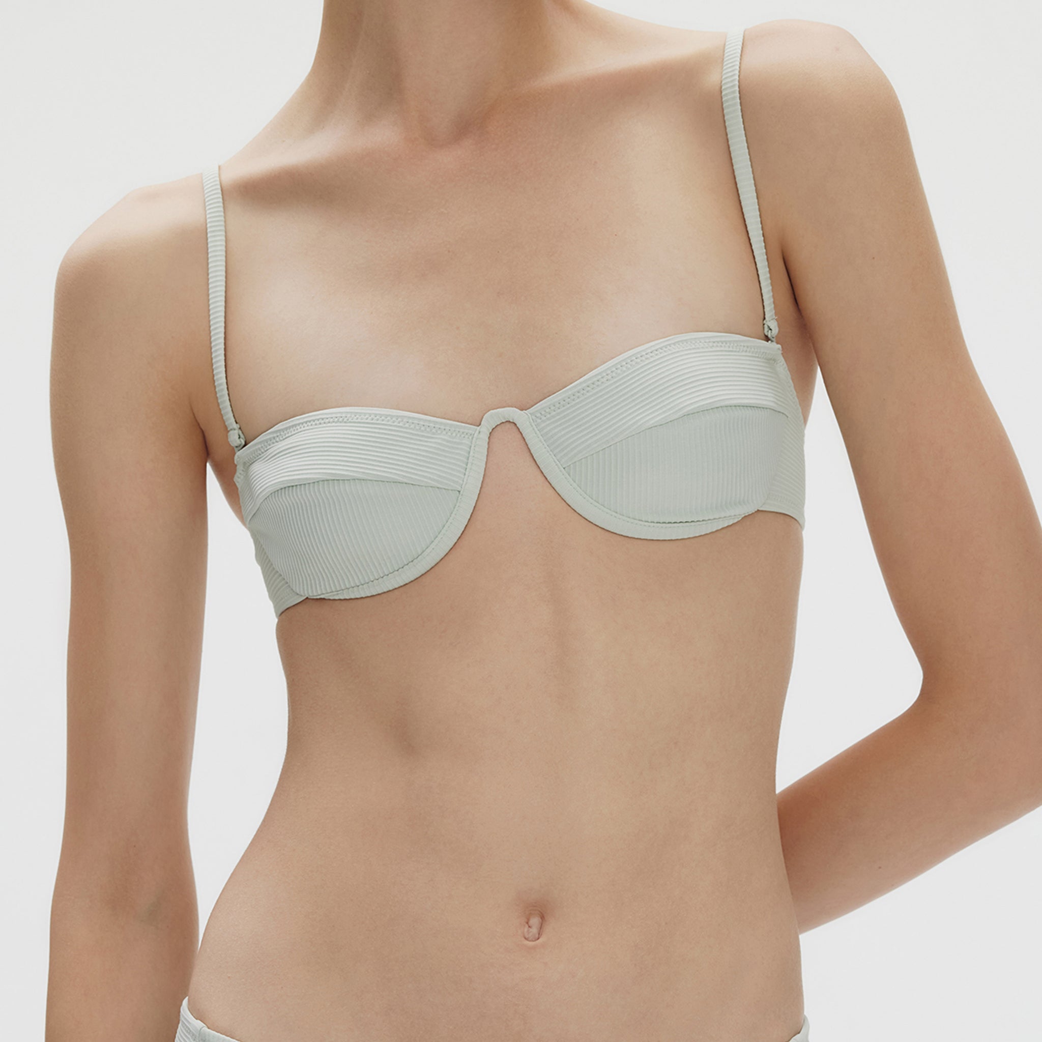 Demi Bikini Top,Ice Blue