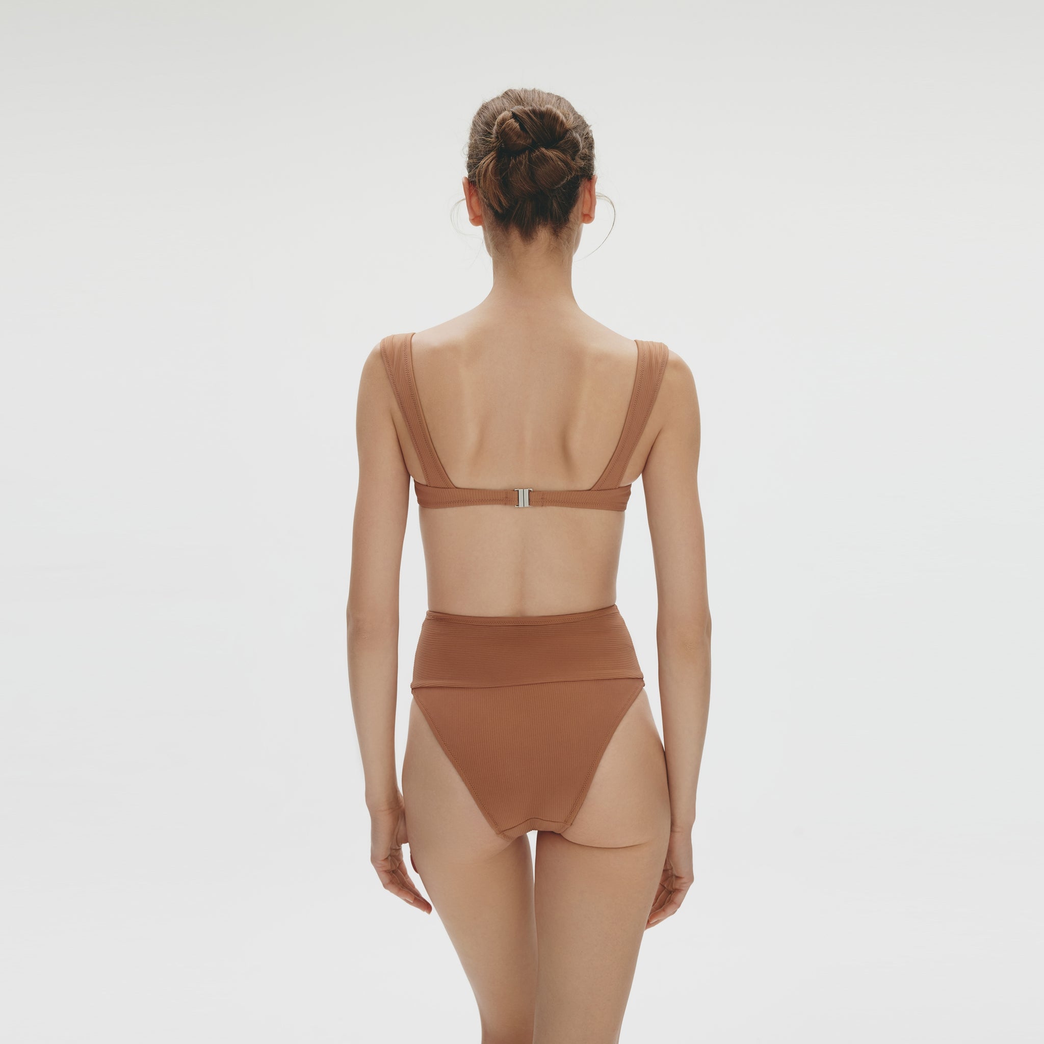 Underwire Bikini Top,Toffee