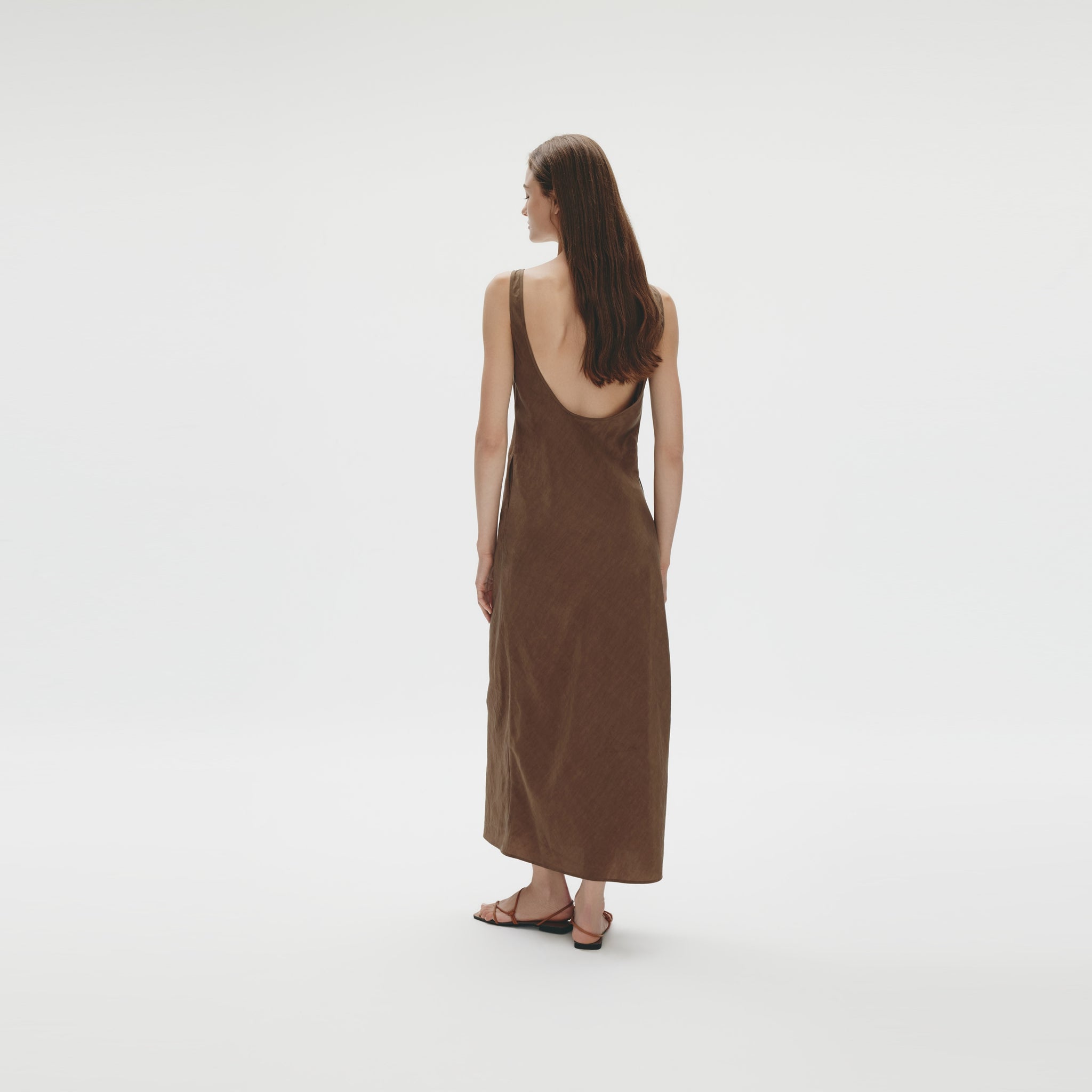 Bias Cut Maxi Dress,Oliver Brown
