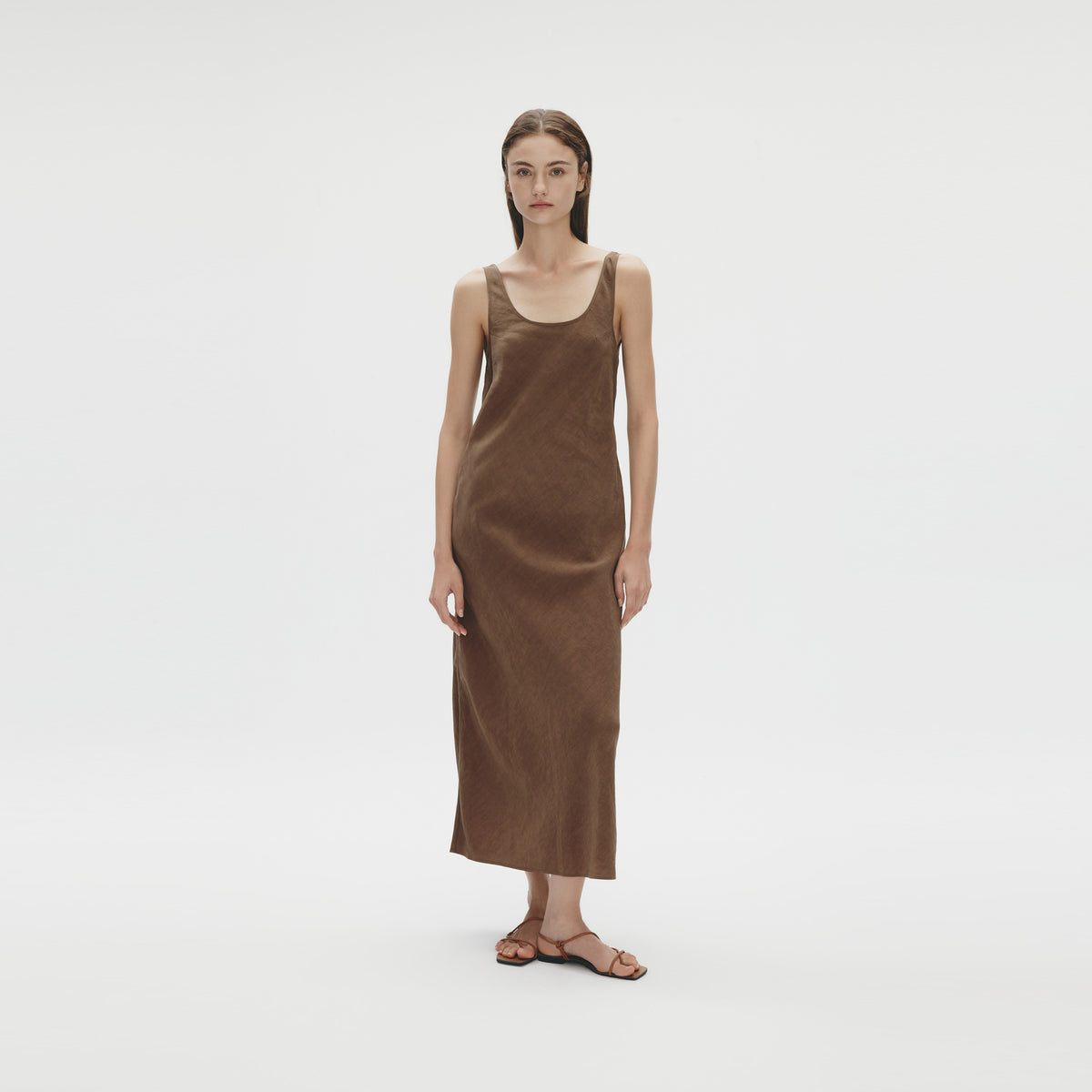 Bias Cut Maxi Dress,Oliver Brown