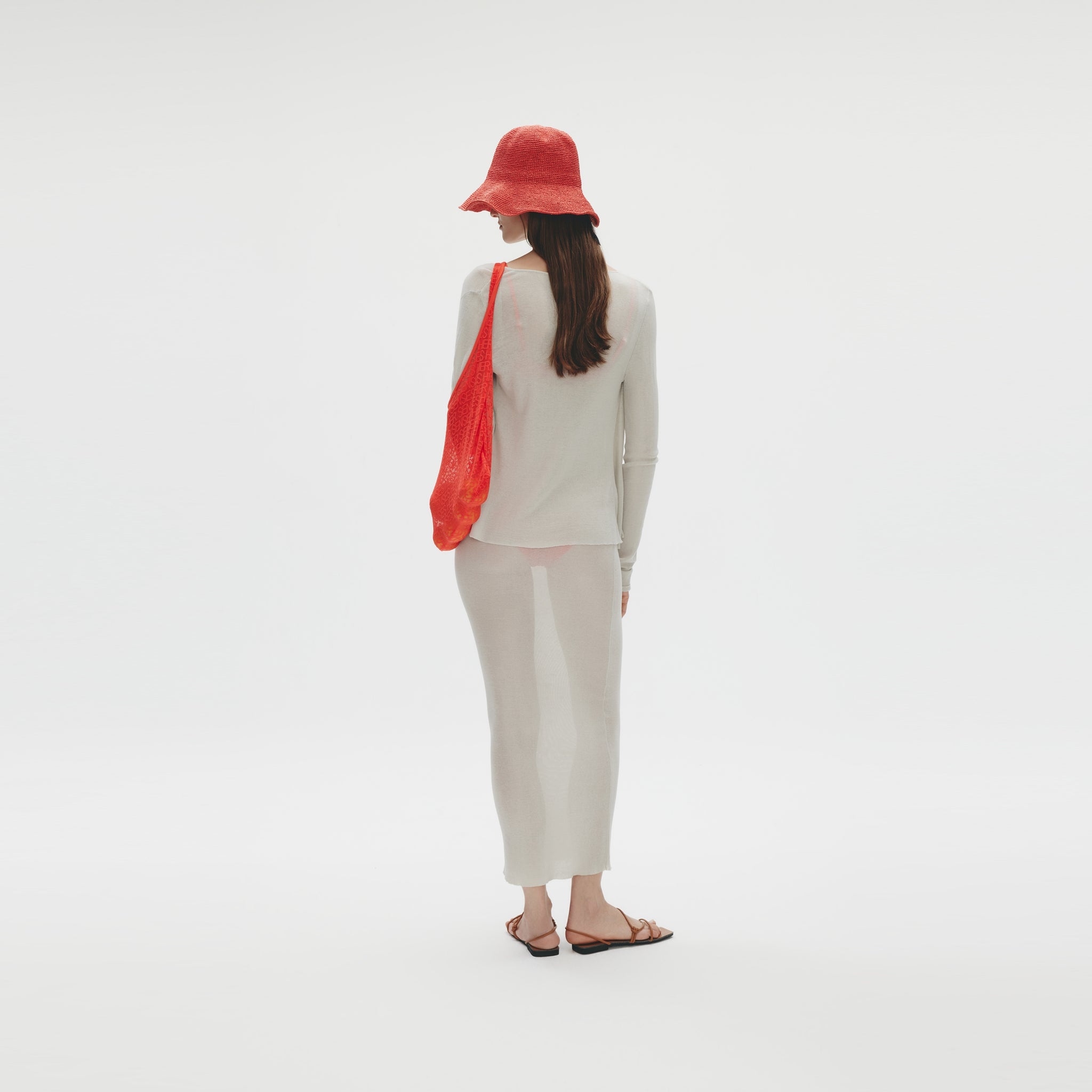 Ribbing Cardigan, Light Fog