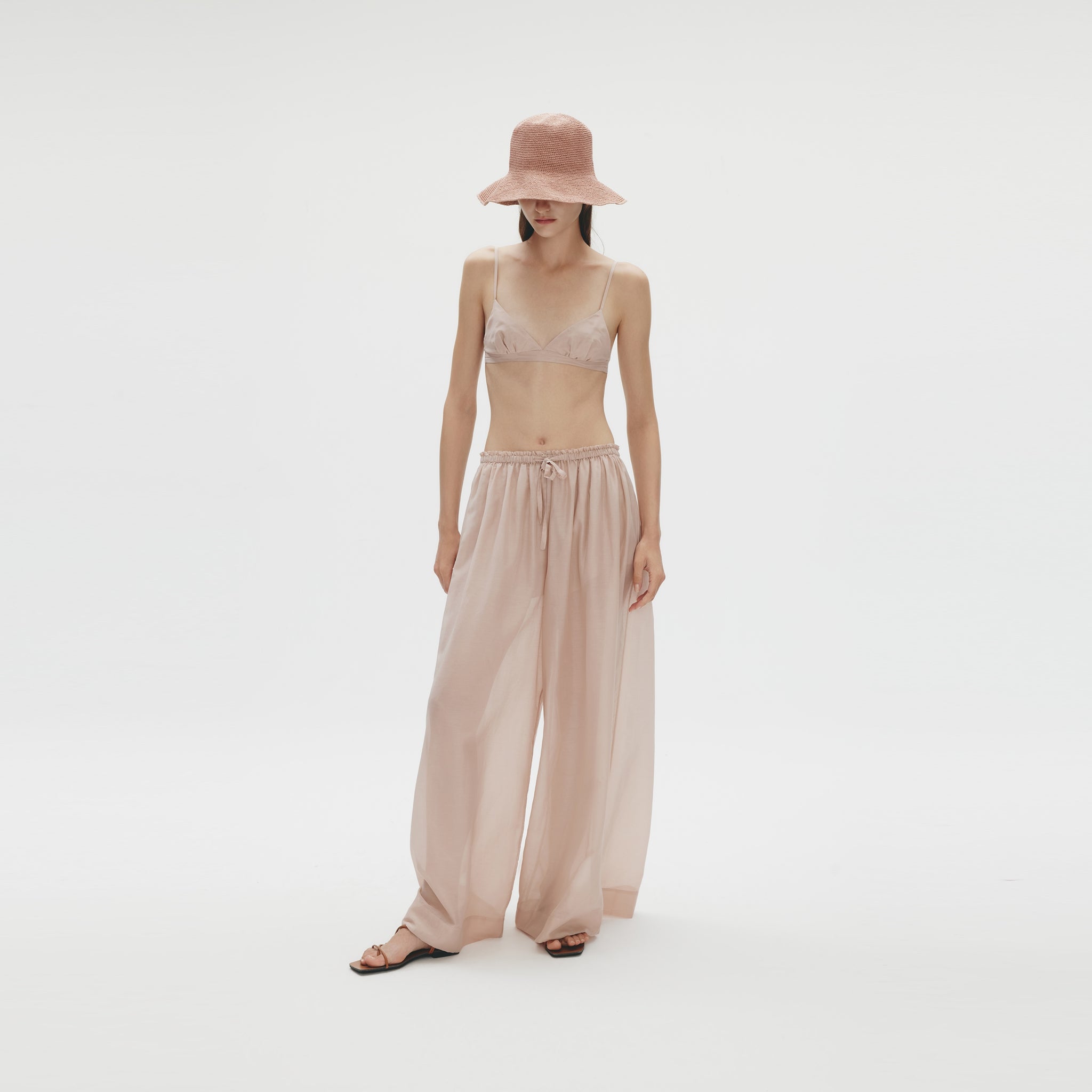 Silk Cotton Home Set,Dusty Pink