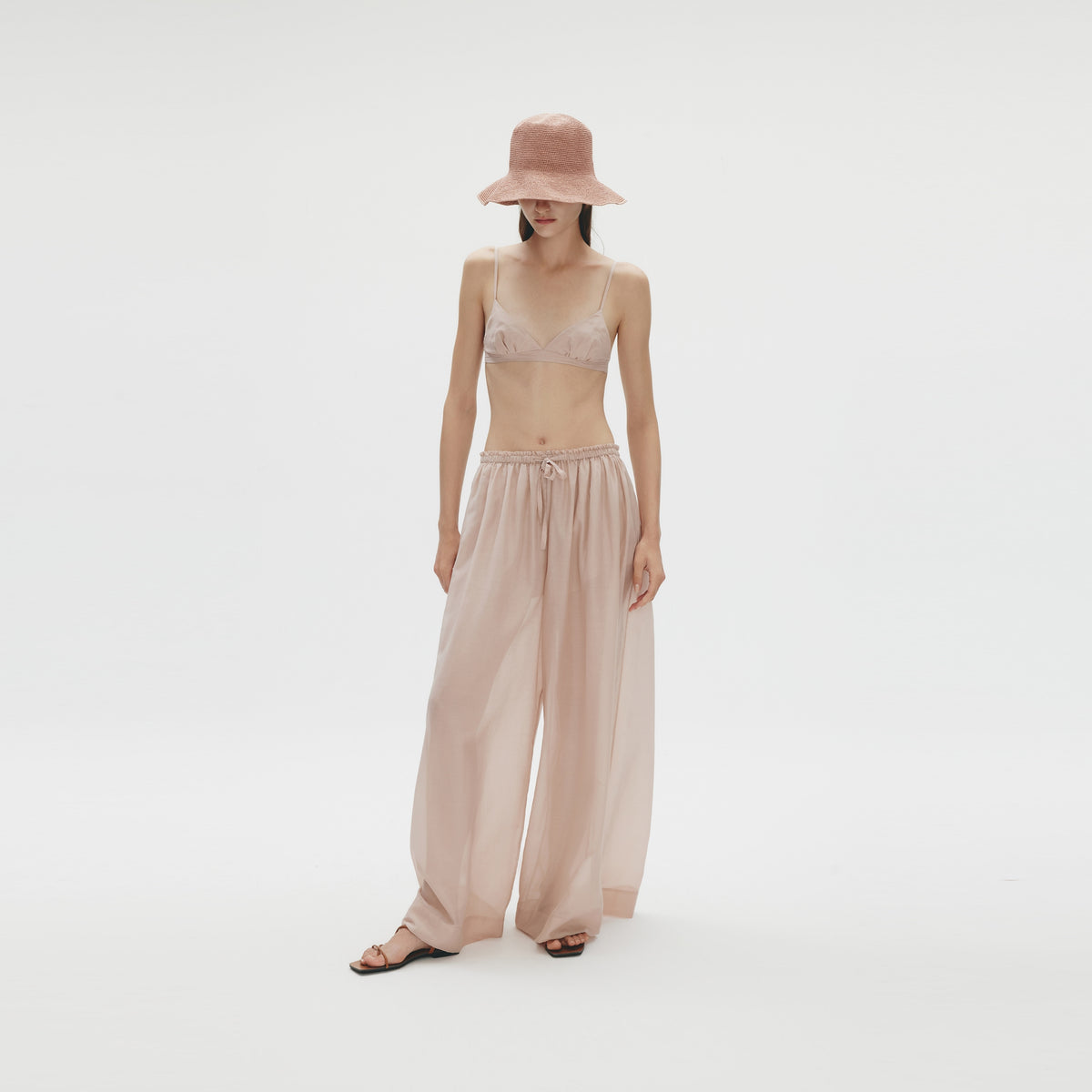 Silk Cotton Home Set,Dusty Pink