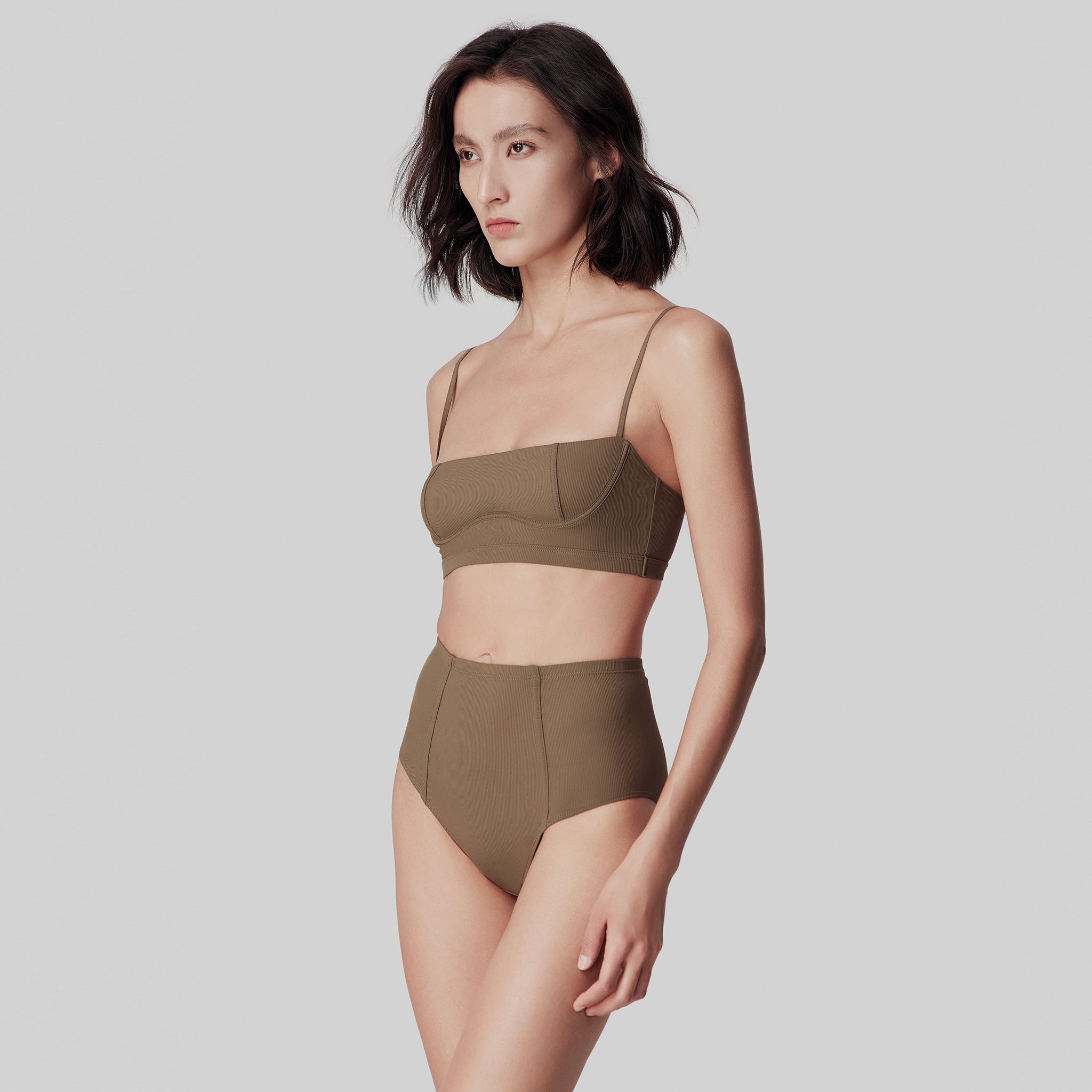 Eco-Friendly Tube Bra,Army Green