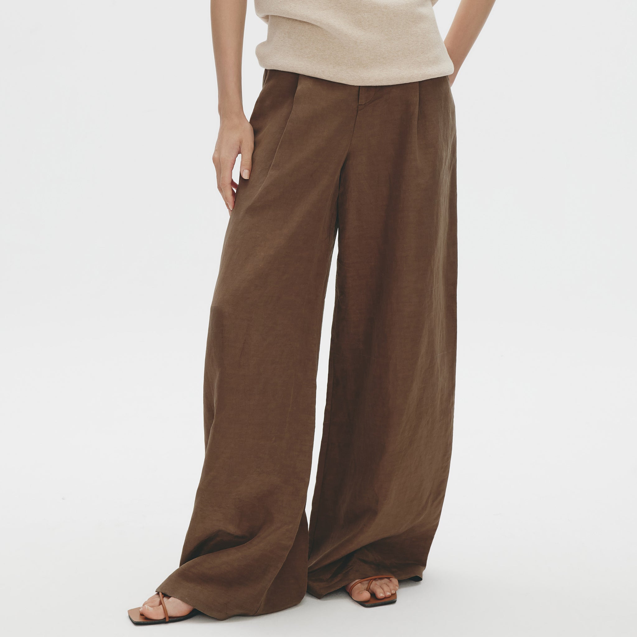 High-waist Wide Pants,Oliver Brown