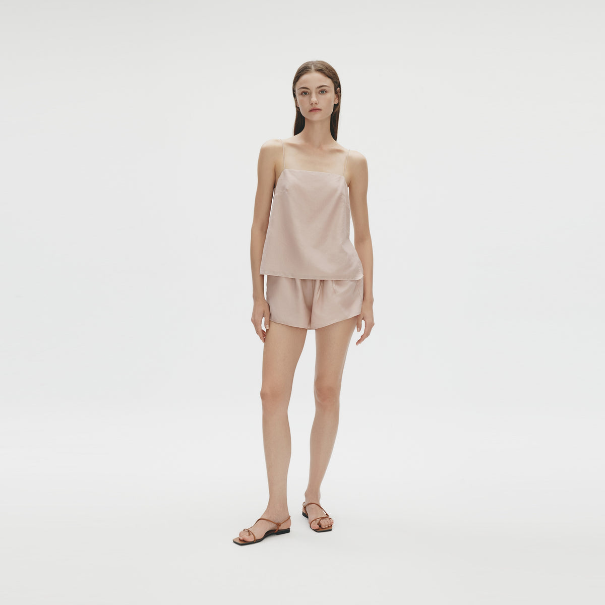 Double-layer Camisole, Dusty Pink
