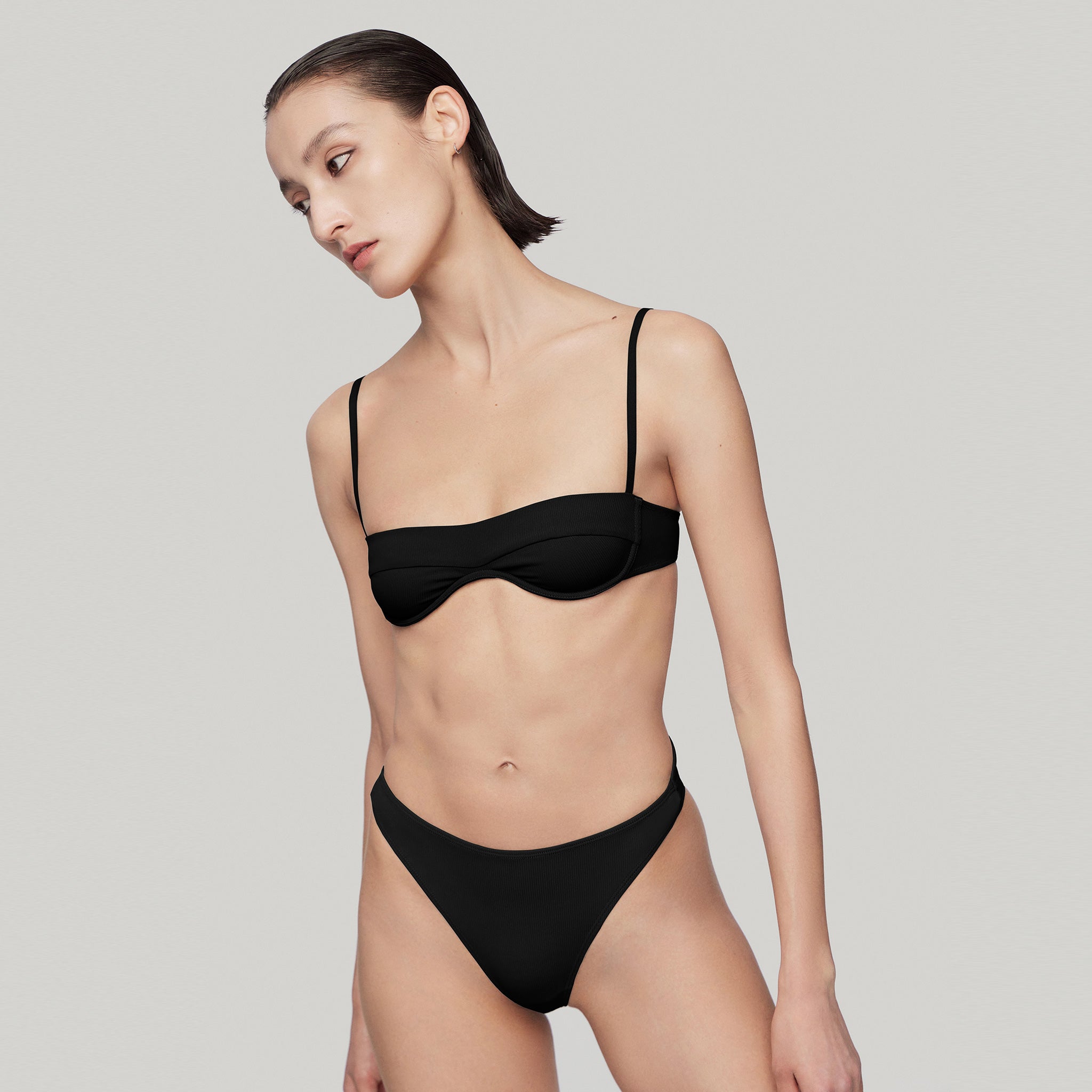 Eco-Friendly Tube Bra,Black