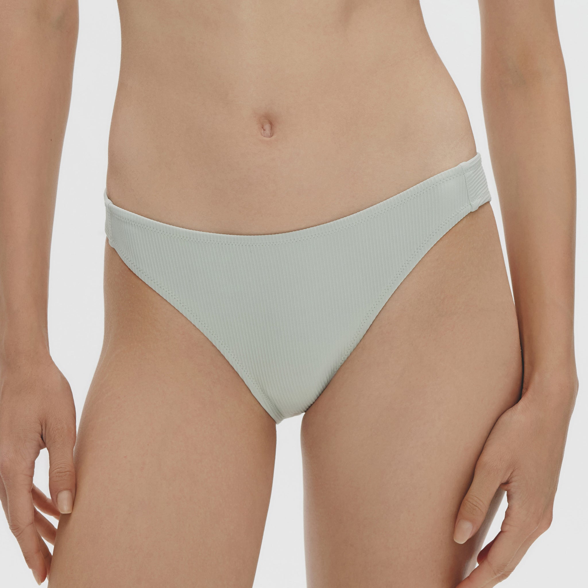 Low-rise Bikini Bottom,Ice Blue