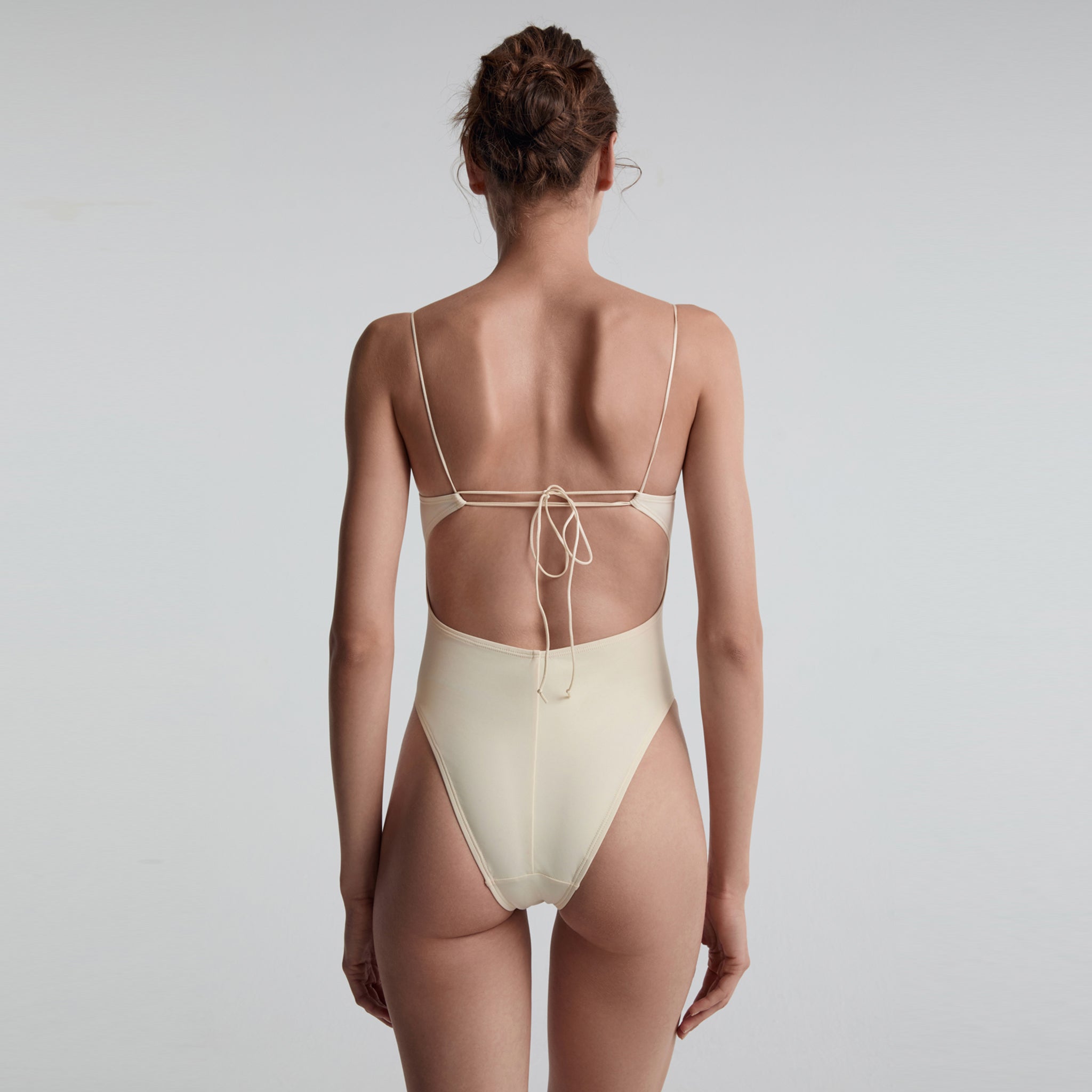 Demi Cup Underwire One-piece, Vanilla White