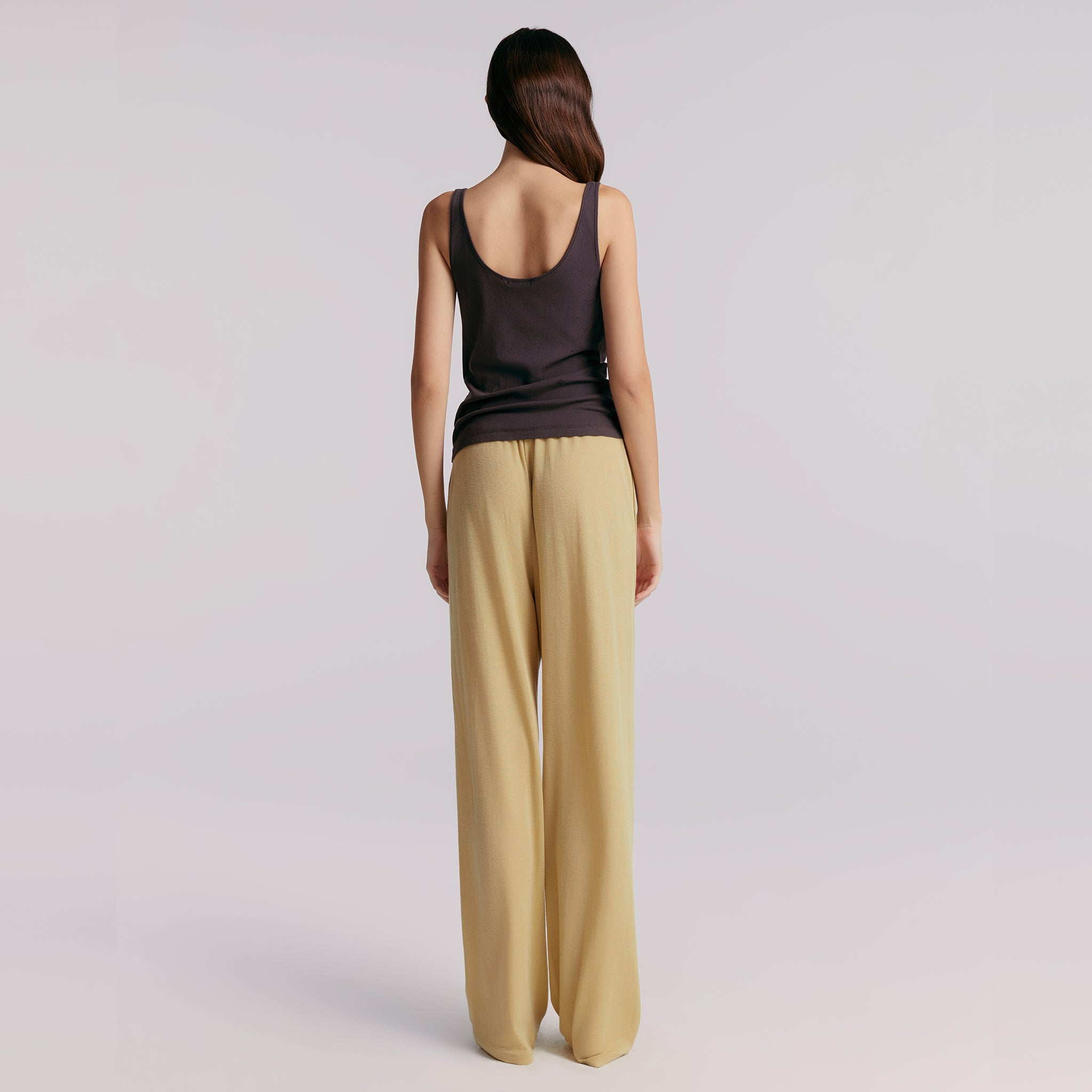 Henley Neck Tank Top,Dark Grey