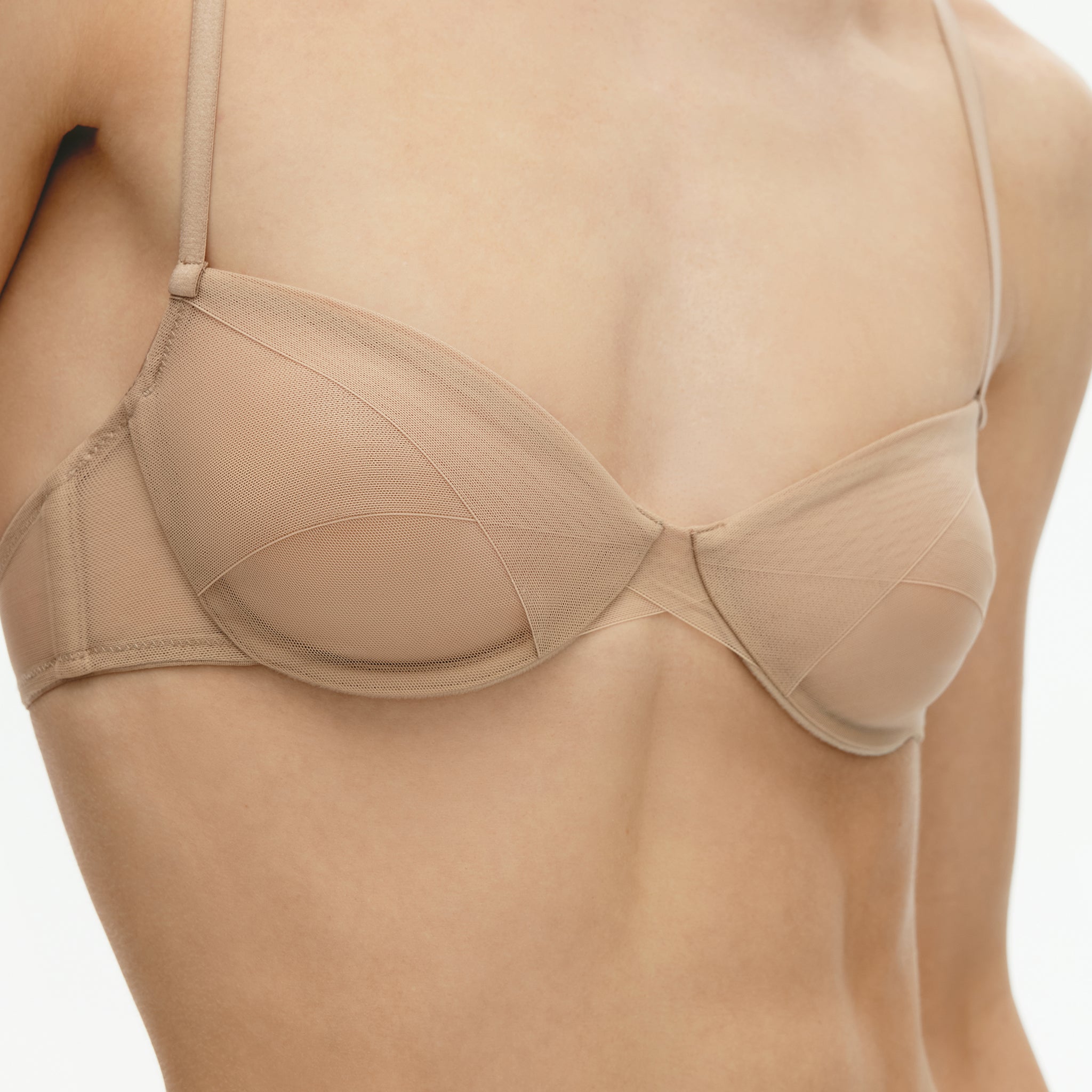 3/4 Mesh Underwire Bra,Shifting Sand