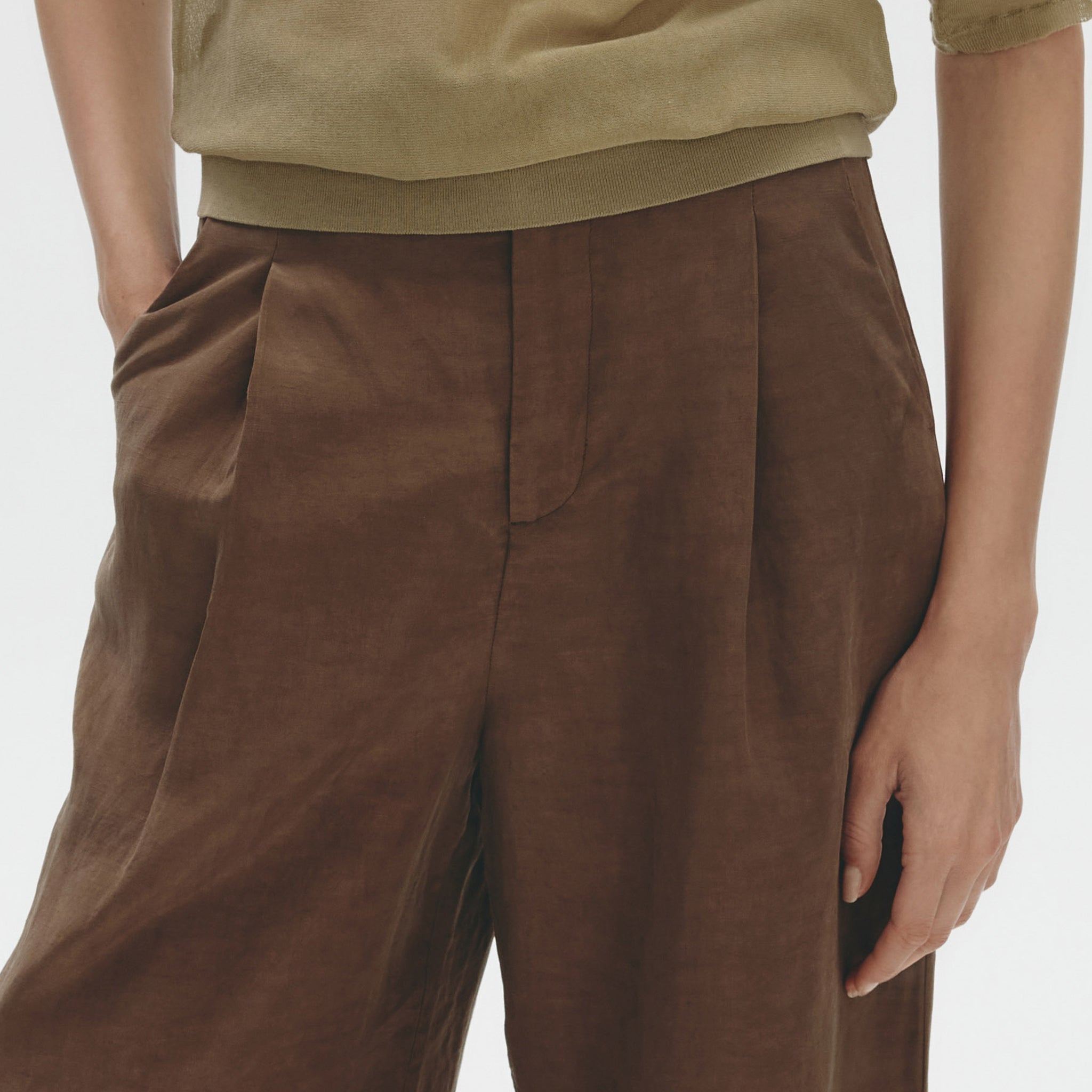 High-waist Wide Pants,Oliver Brown