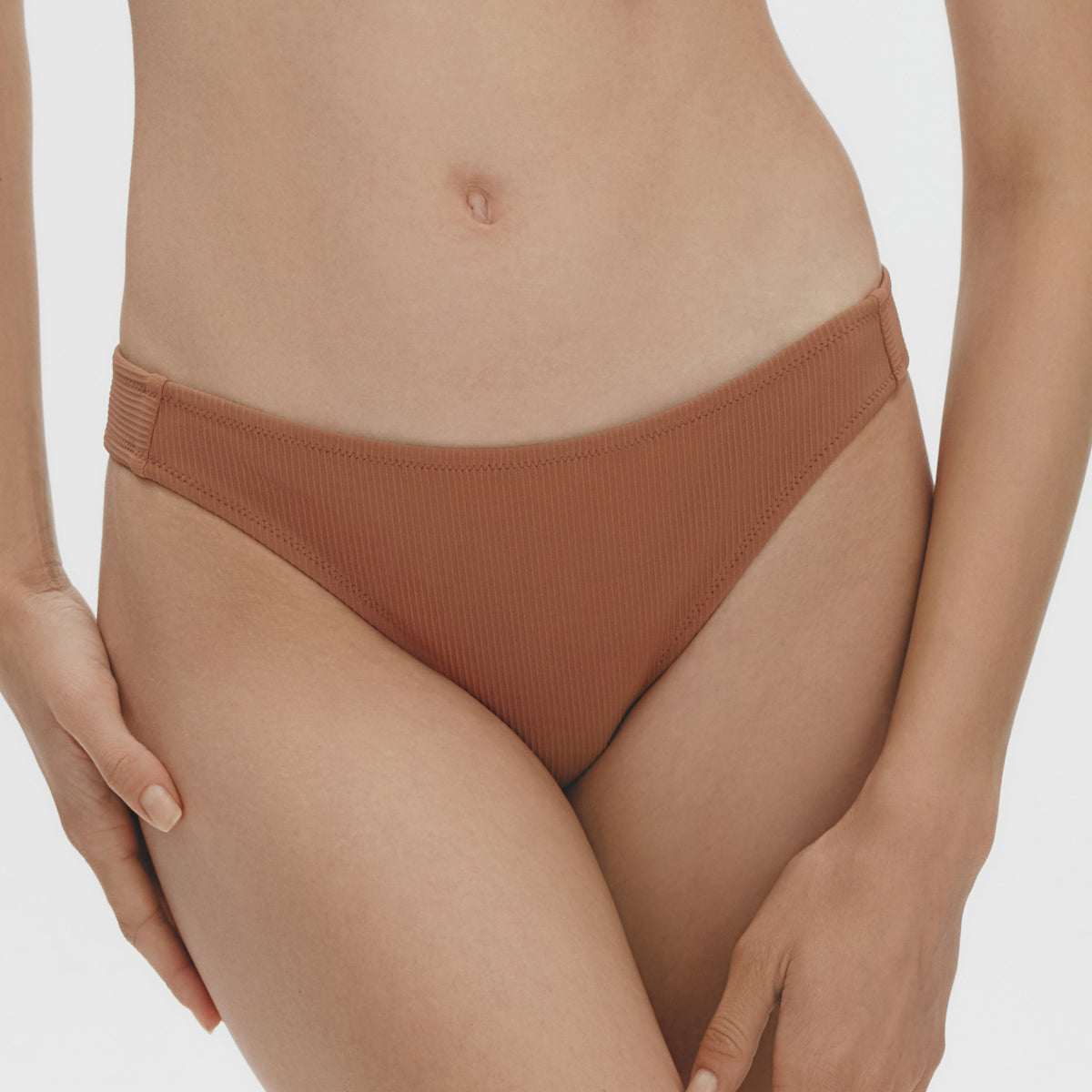 Low-rise Bikini Bottom,Toffee