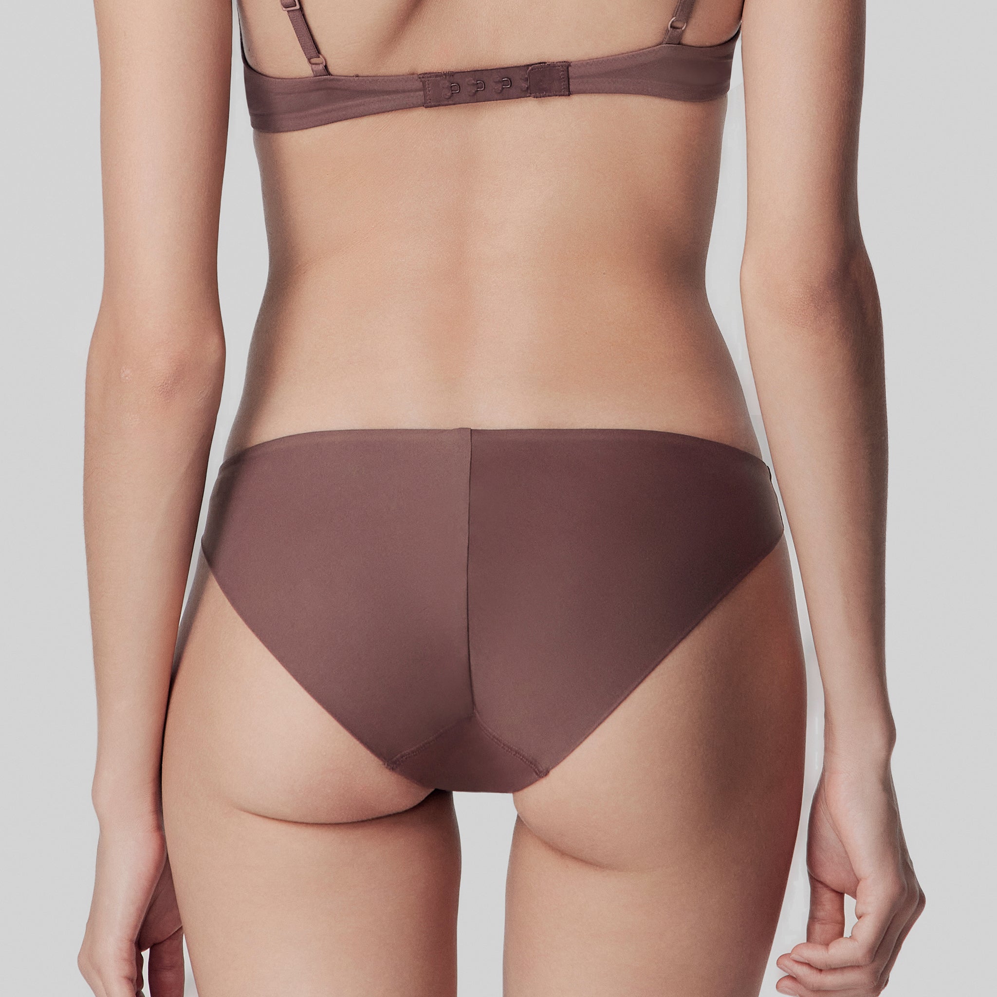 Mid-rise Briefs,Rust