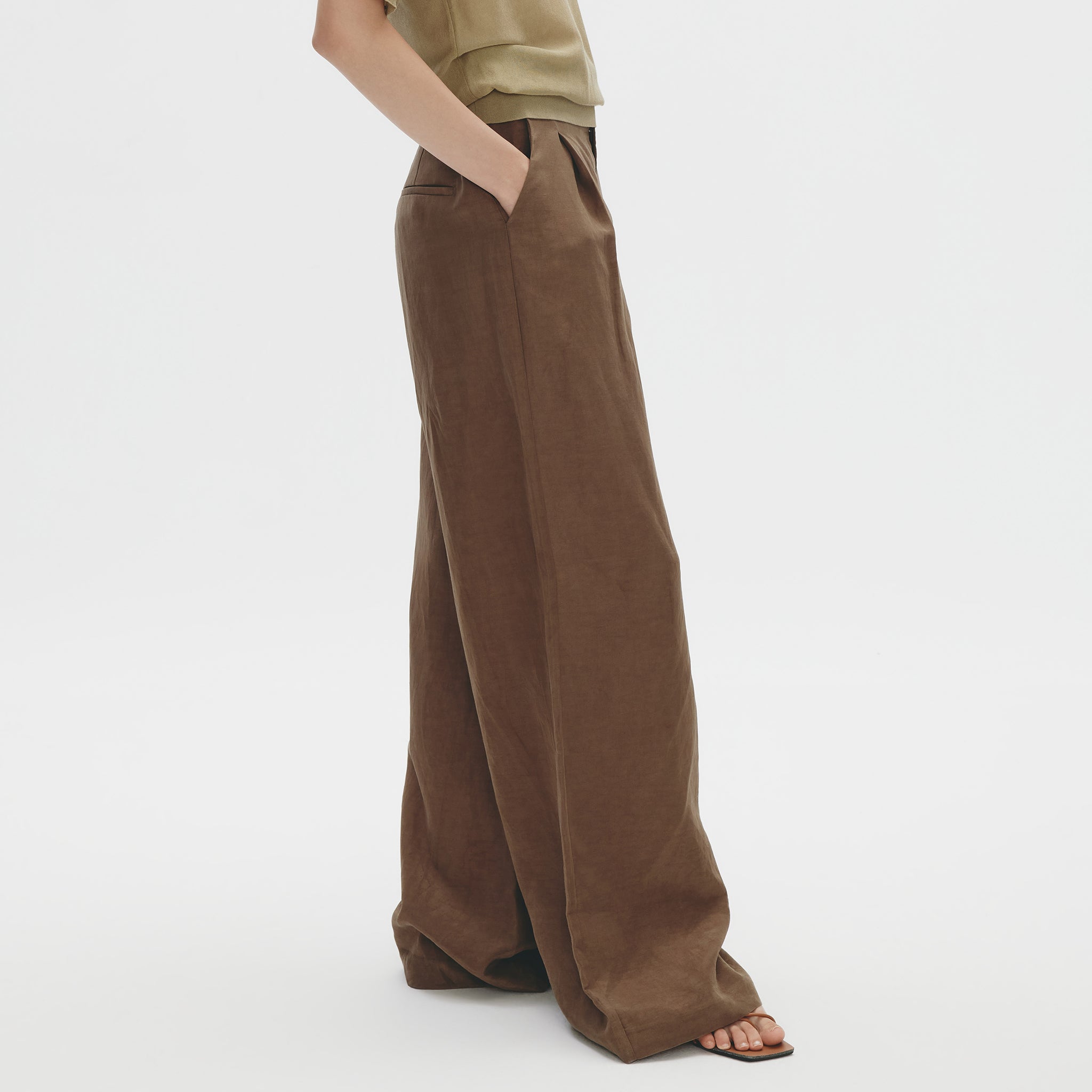 High-waist Wide Pants,Oliver Brown