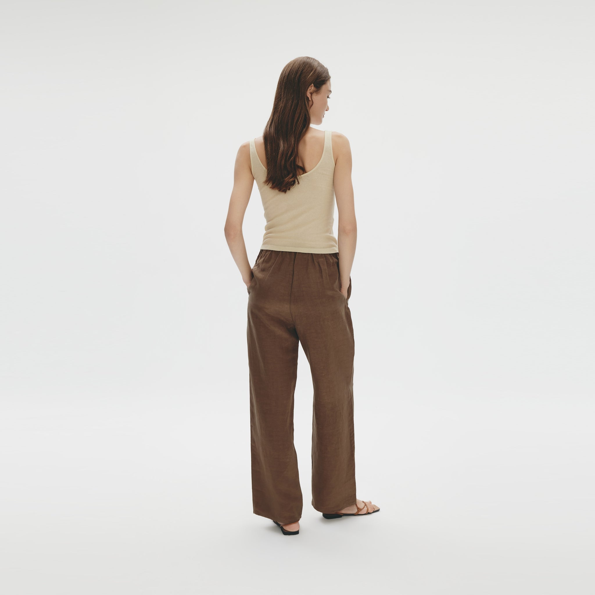 Double-layered Tank, Vanilla White