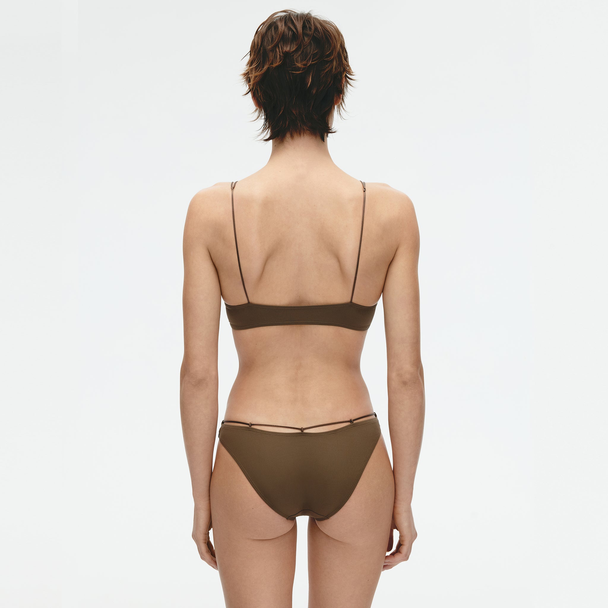 Eco-Friendly Tube Bra,Coffee