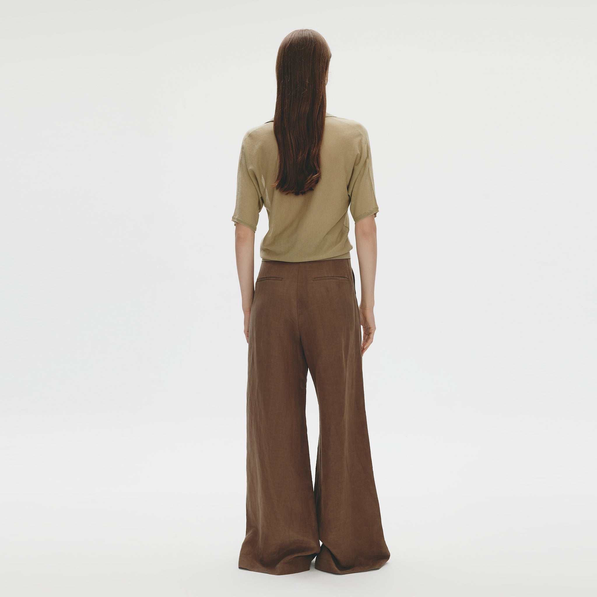 High-waist Wide Pants,Oliver Brown