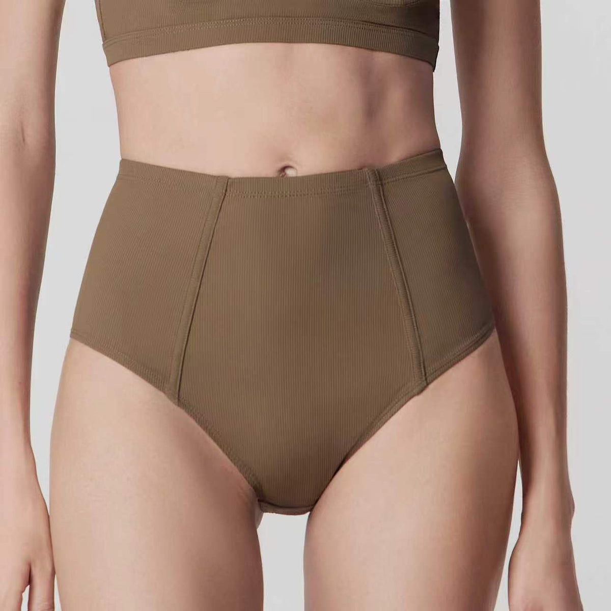 Eco High-rise Briefs, Army Green